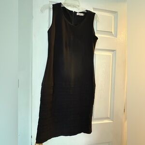Elegant Black Sleeveless Dress